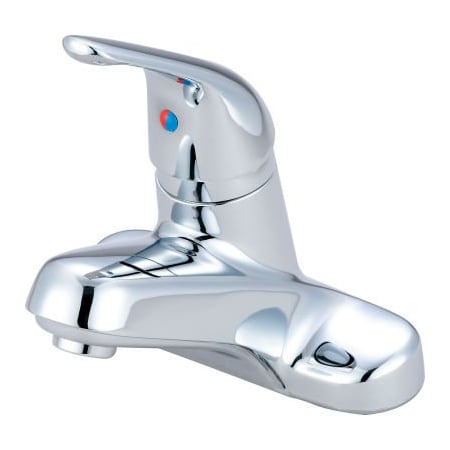 Pioneer Industries Olympia Elite Single Lever Handle Bathroom Faucet with Pop-Up Polished Chrome L-6161H